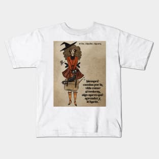 Spanish teacher witch Kids T-Shirt